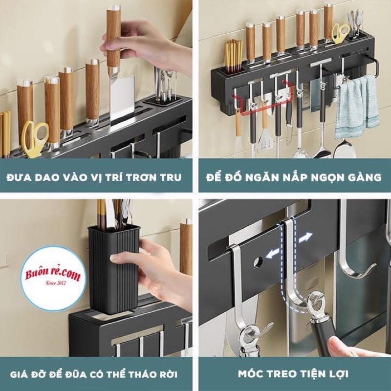 Giá treo đồ nhà bếp mẫu mới nhất