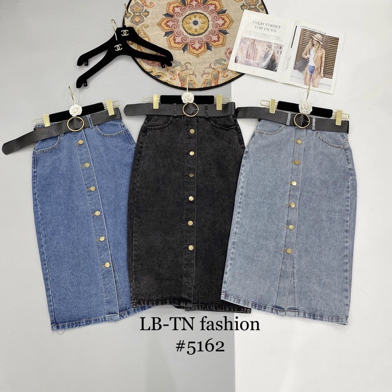 CHÂN VÁY BÒ KÈM ĐAI | BigBuy360 - bigbuy360.vn