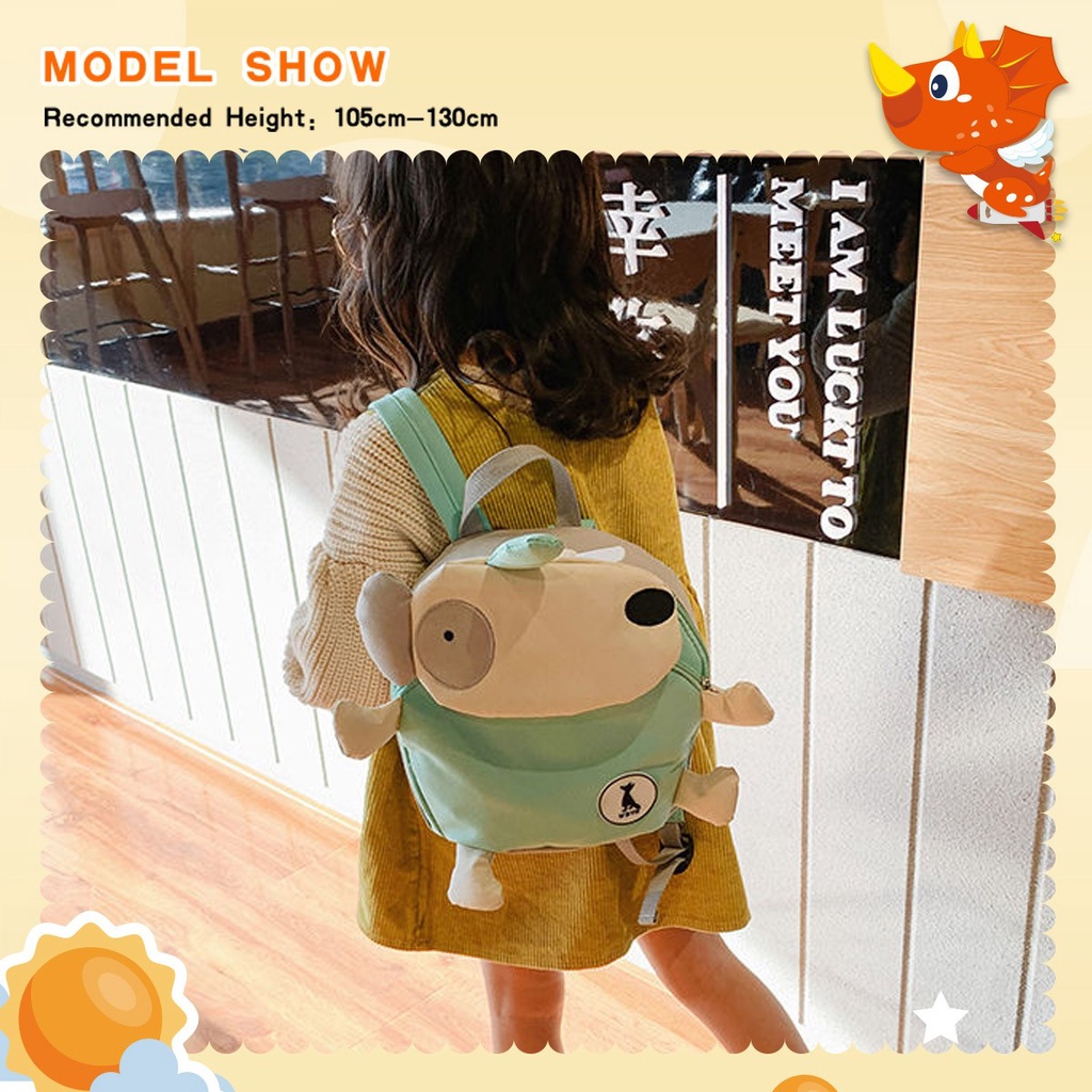 【Ready Stock】 New Arrival Fashion 24cm School Bag Large Capacity Waterproof Lightweight Backpack Comfortable Breathable School Bag for Kids Durable Portable School Backpack