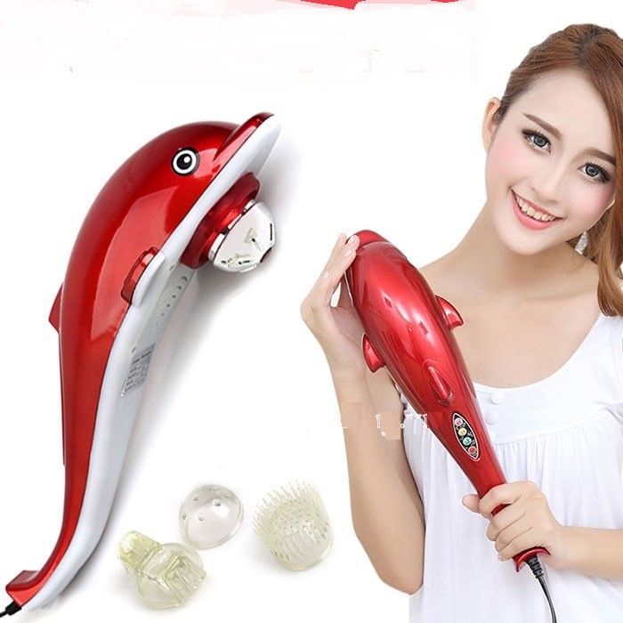 Máy massage đấm lưng cá heo cầm tay Dolphin