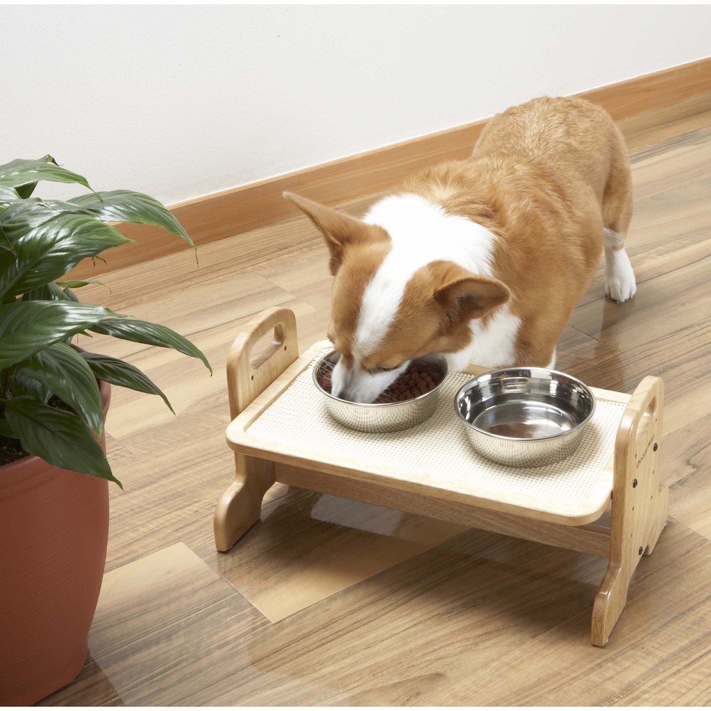 Bàn ăn gỗ DoggyMan dành cho chó cưng (93308,93309)