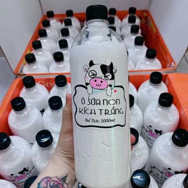 1000ml Ủ sữa non kích trắng cho face & body | BigBuy360 - bigbuy360.vn