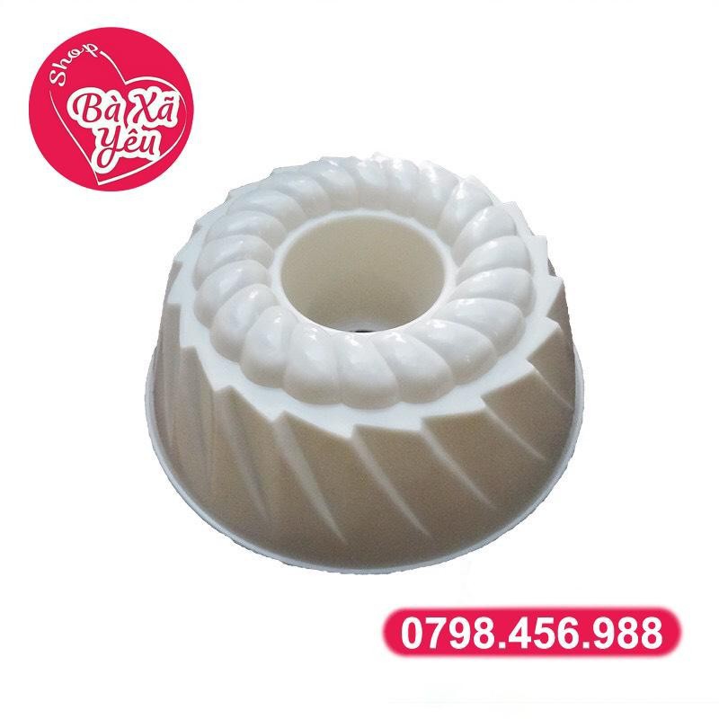Khuôn Nhựa Ép Cơm, Xôi, Rau Câu 20cm ốc xoắn - BX1360
