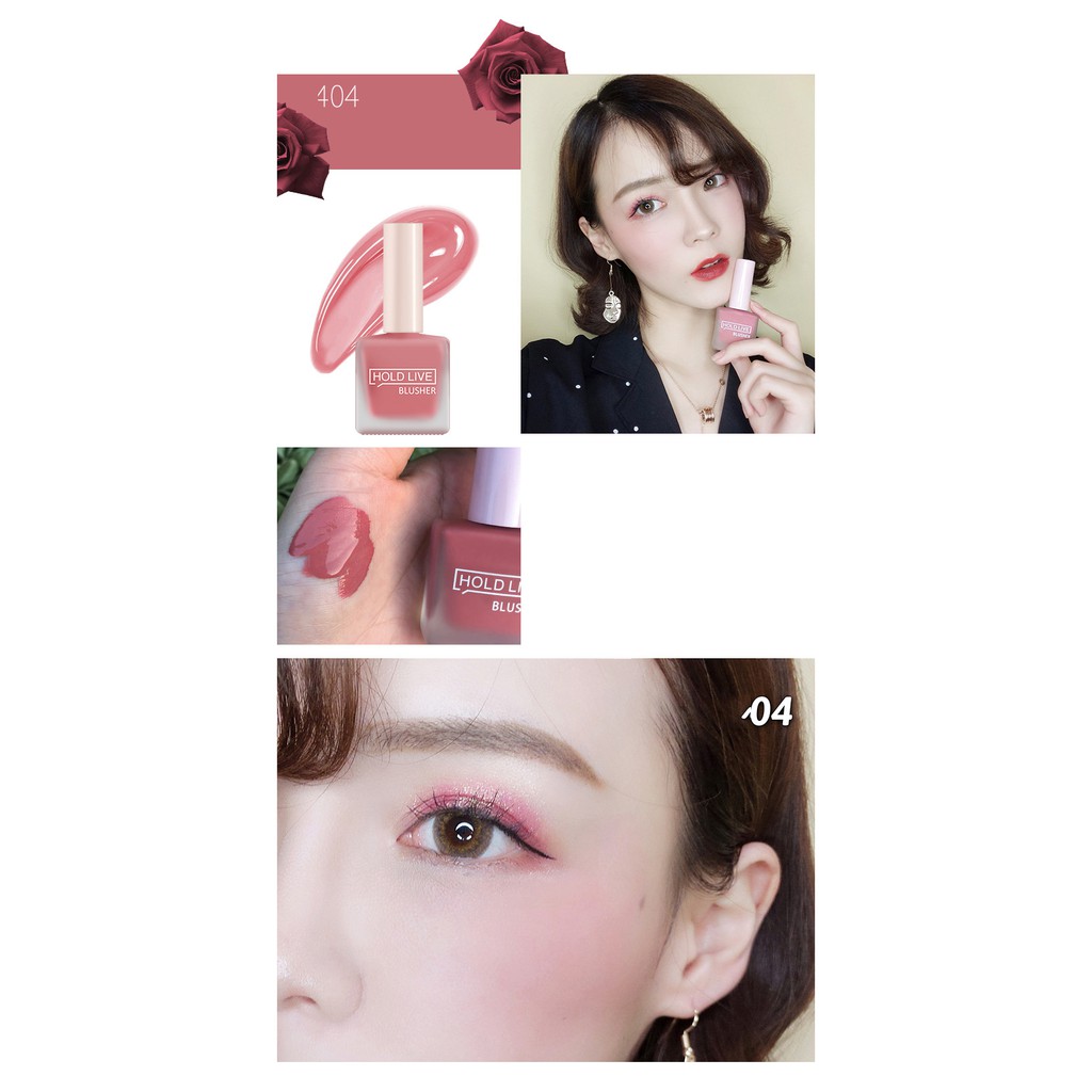 Má hồng dạng kem Hold Live Fruit Juice Blusher hàng chính hãng Holdlive nội địa Trung | BigBuy360 - bigbuy360.vn