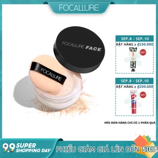 Phấn phủ FOCALLURE trang điểm nền với 3 màu tùy chọn 7G