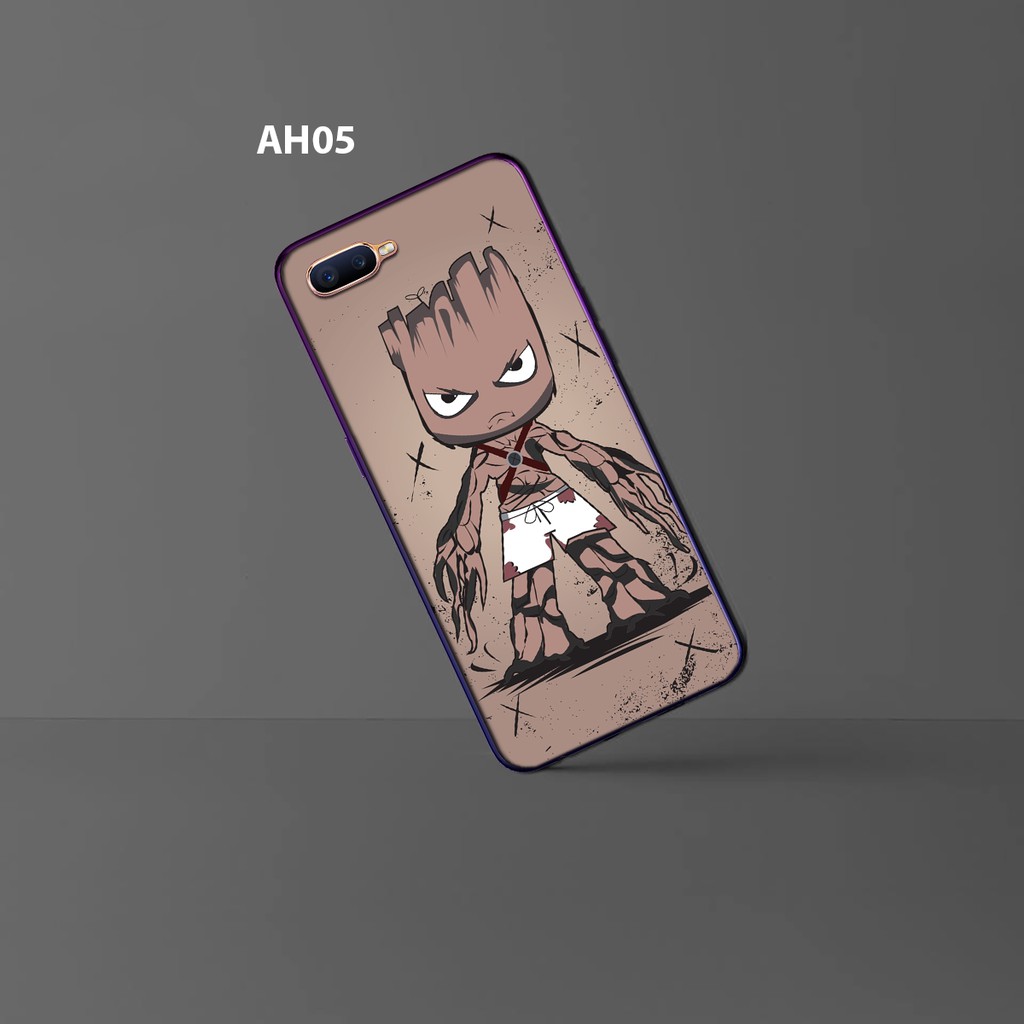 ỐP DÀNH CHO OPPO A3S- OPPO A1K- REALME C1- REALME C2 IN HÌNH CHIBI SIÊU ANH HÙNG LẦY LỘI