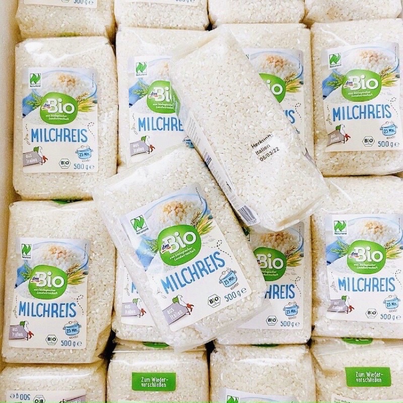 (AIR ĐỨC) GẠO SỮA DM BIO ĐỨC 500G CHO BÉ
