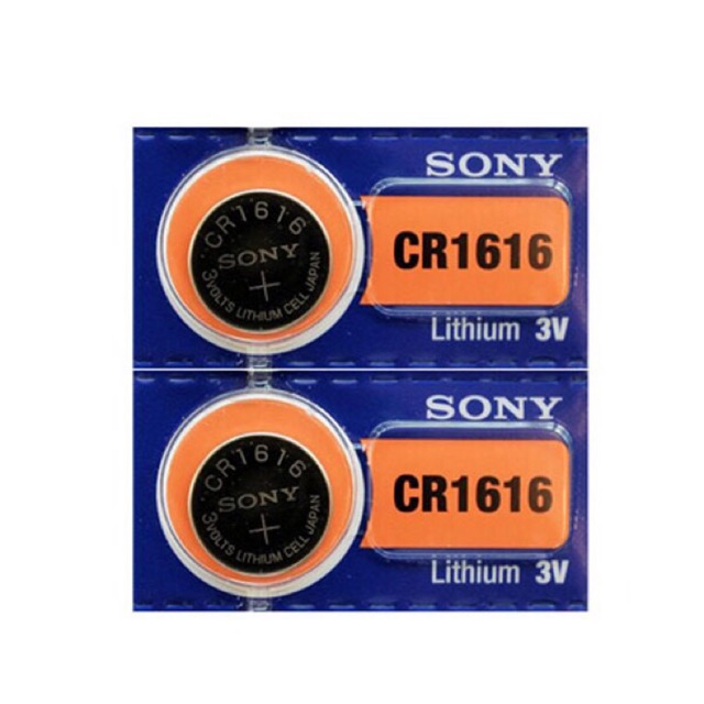Combo 2 Viên Pin CR1616 Sony Lithium 3V Chính Hãng Vỉ 1 Viên