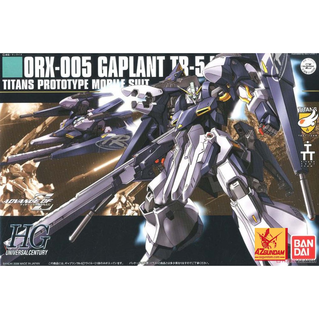 Mô Hình Gundam HG Gaplant TR-5  Series Gundam HGUC Tỉ Lệ 1/144