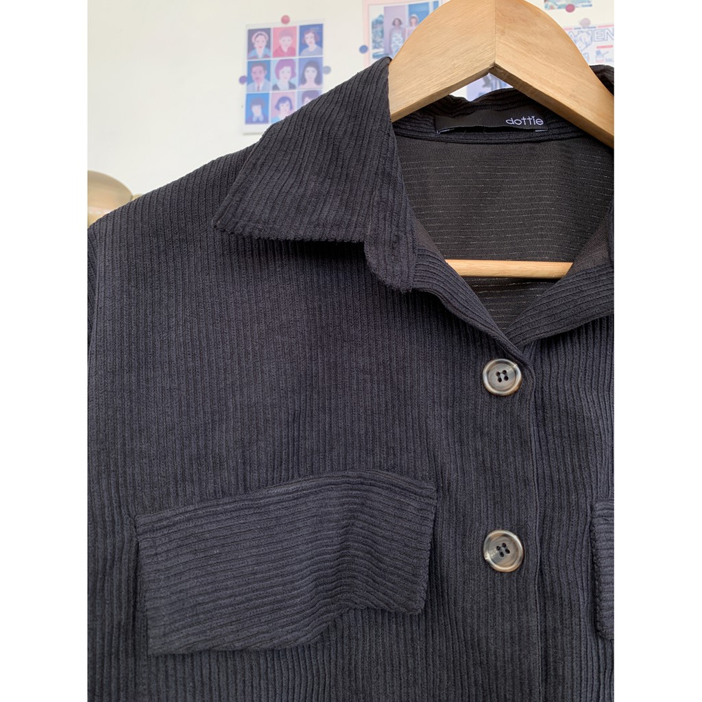 DOTTIE - Áo Khoác Corduroy Dáng Rộng Nữ T0088 | BigBuy360 - bigbuy360.vn