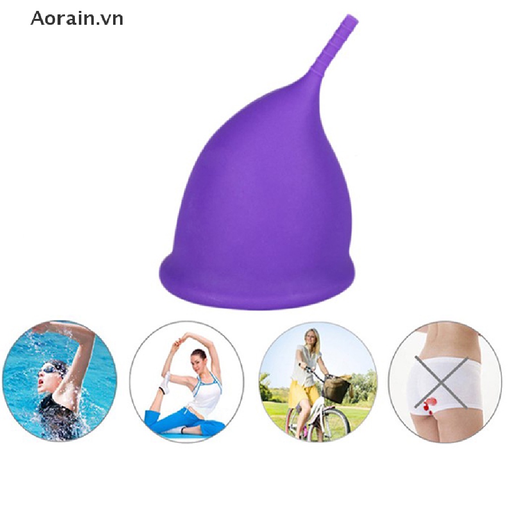 [Hàng mới về] Cốc nguyệt san bằng silicone cấp y tế dành cho phái nữ