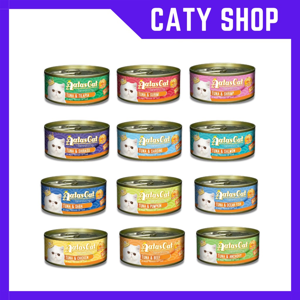 Pate Cá Ngừ Aatas Cat 80g
