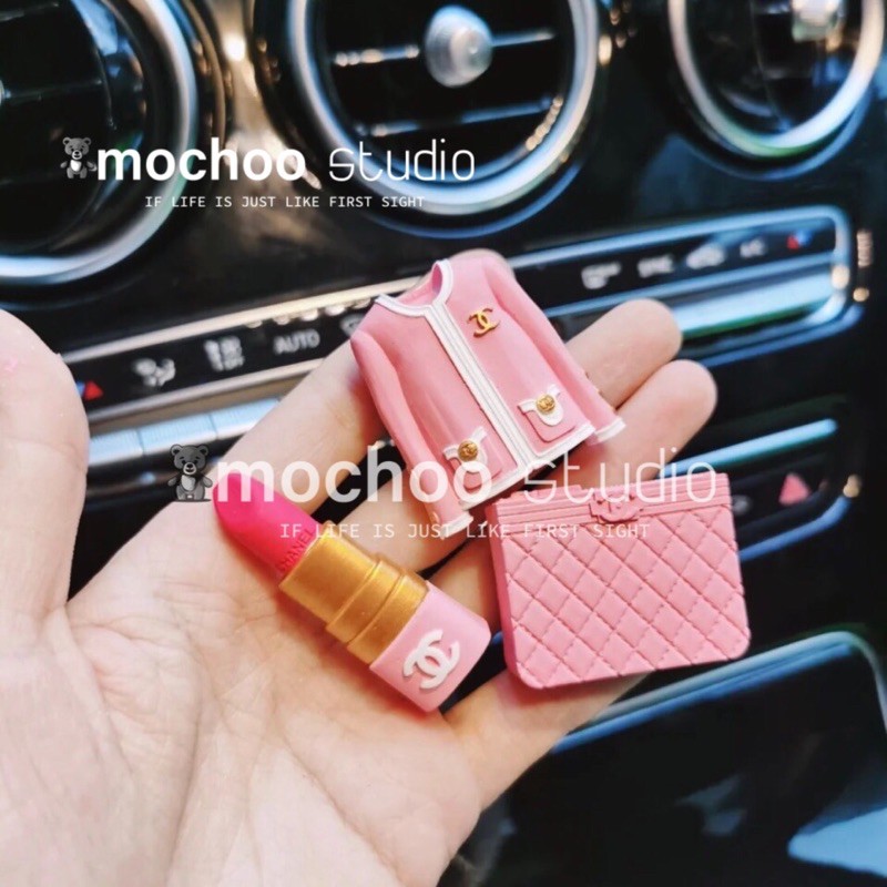 Nước Hoa Oto Cài Cửa Gió Xe Hơi Chanl Sang Chảnh Phụ Kiện Trang Trí Oto Cao Cấp