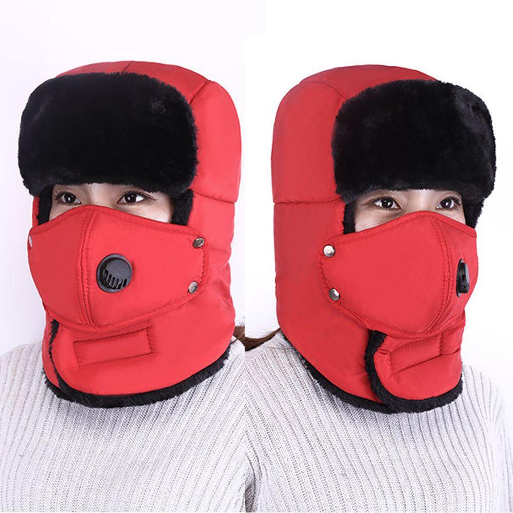 Mũ Cotton Dày Dặn Chống Gió Chống Nước Dùng Ngoài Trời Vào Mùa Đông