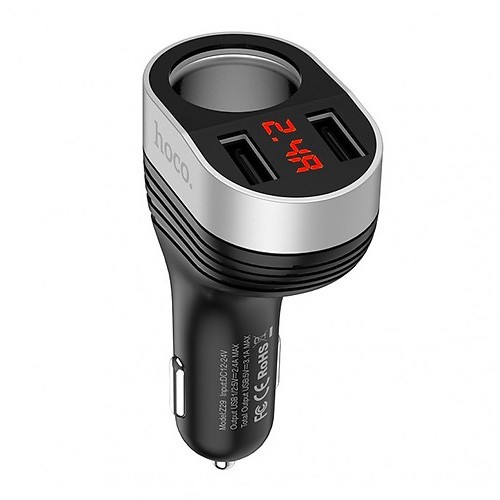 Sạc xe hơi hoco Z29 2 cổng USB
