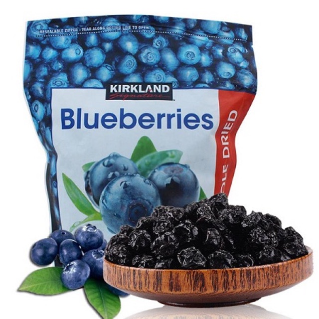 [ Date 1/23] Trái Blueberries sấy khô Kirkland 567g - Mỹ