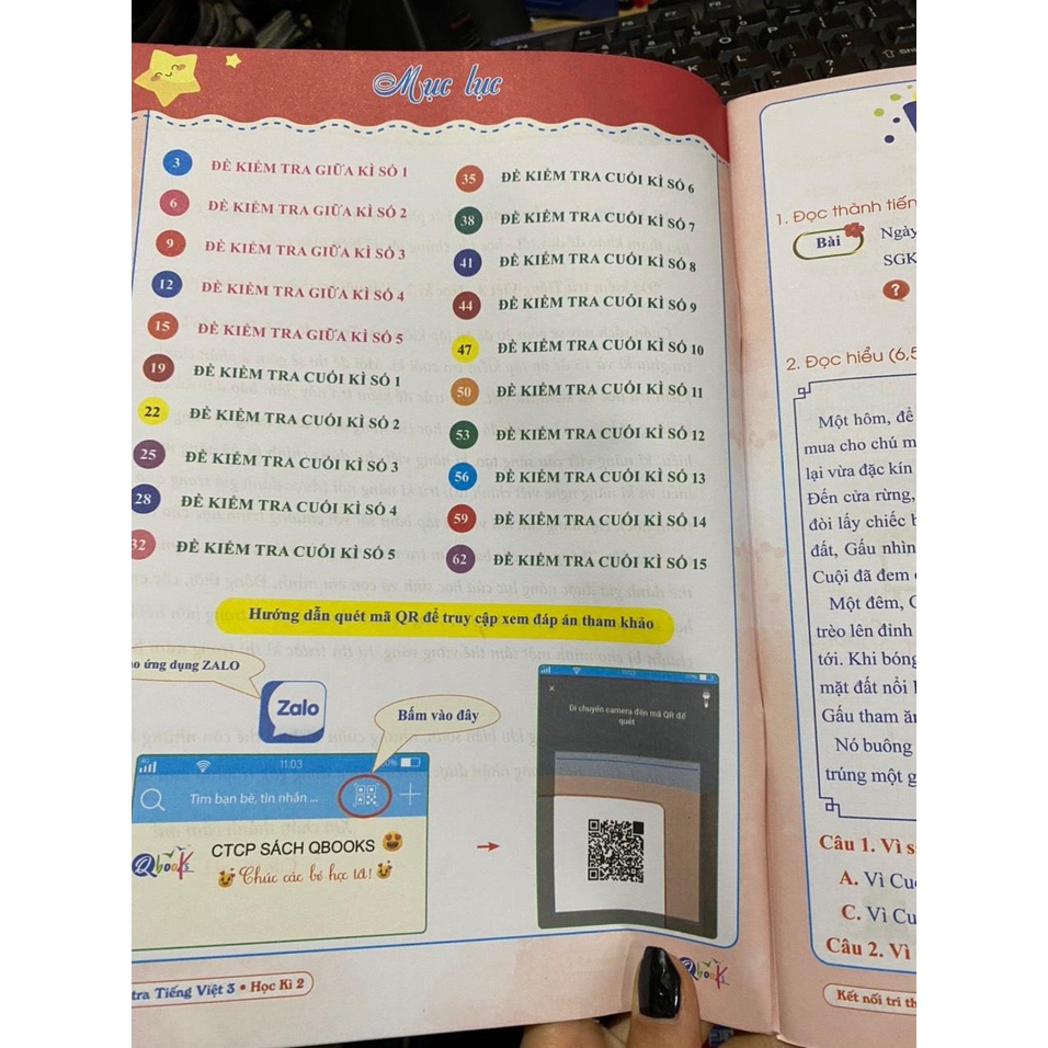 Sách - Đề kiểm tra tiếng việt 3 học kì 2 ( Kết nối tri thức )