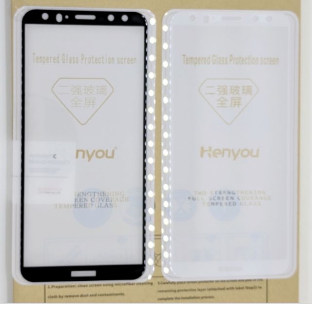 Kính full keo 5D cho Huawei Nova 2i