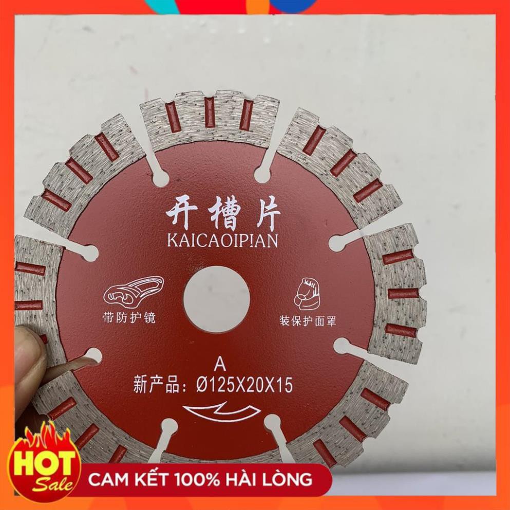 [Hàng xịn]Bộ 5 Lưỡi cắt rãnh tường Đa Năng - Lưỡi Cắt Rãnh Tường 125mm