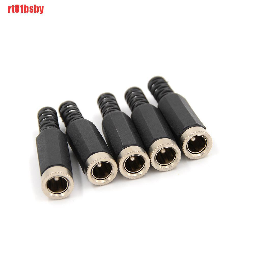 Set 5 Đầu Cắm Nguồn Dc Rt81Bsby 5.5mm X 2.1mm