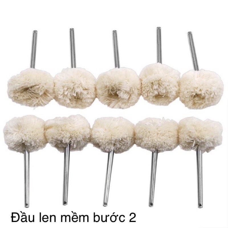 Đầu đánh bóng mini len mềm cho sản phẩm từ Epoxy Resin L1 hoặc L2