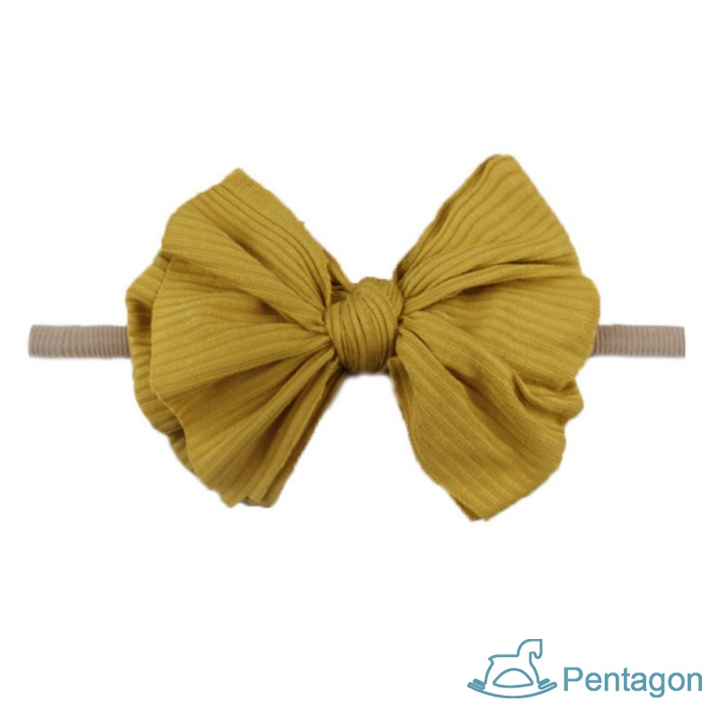 Kẹp Tóc Nơ In Họa Tiết Dễ Thương Cho Bé Gái