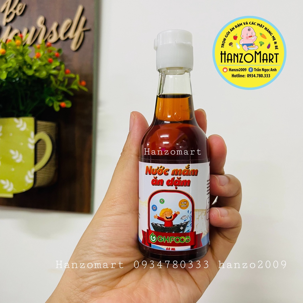 Nước Mắm Ăn Dặm Cho Bé GHFOOD