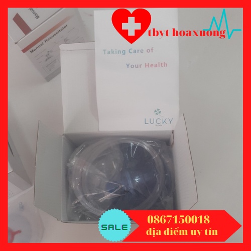 Ambu Bóp Bóng Giúp Thở Lucky Người Lớn - Trẻ Em