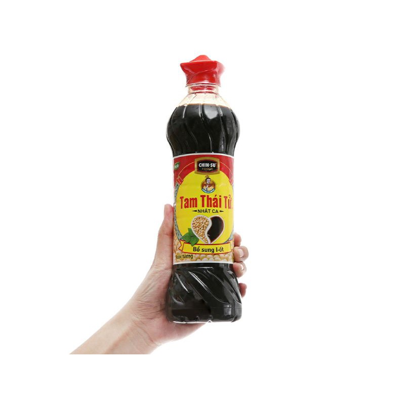Nước tương Tam Thái Tử Nhất ca / Nhị ca chai 500ml - Nước tương Nhất ca / Nước tương Nhị ca Tam Thái Tử Chinsu 500ml