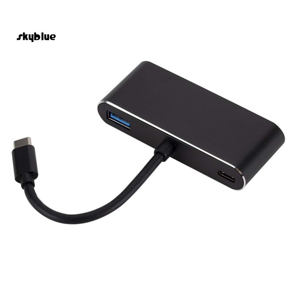 SKBL 5 in 1 USB 3.1 Type-C to 4K HDMI VGA Audio Adapter Cable for PC Laptop Monitor | BigBuy360 - bigbuy360.vn