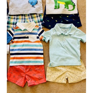 SUSU set 2 bộ cộc carter