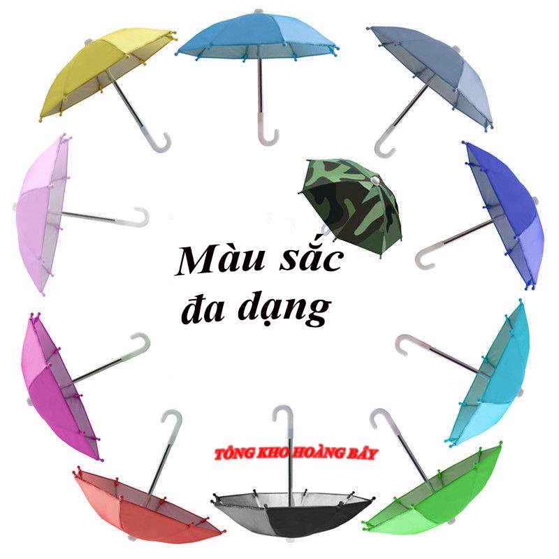 🌂 Giá Đỡ Điện Thoại Thiết Kế Có Ô Dù Che Nắng Tiện Lợi Cho Xe Máy/ Xe đạp/ Ô Tô