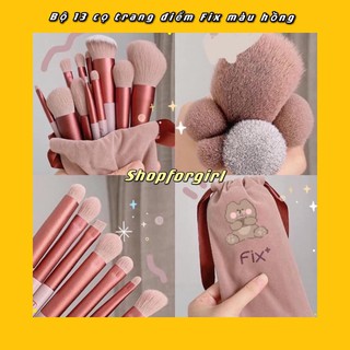 Có sẵn - bộ cọ trang điểm 13 cây - shopforgirl