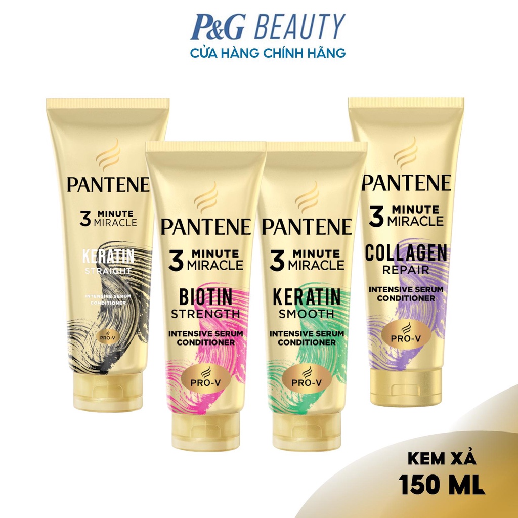 Dầu xả Pantene 3 Phút Diệu Kì tuýp 150ML:Ngăn Rụng Tóc