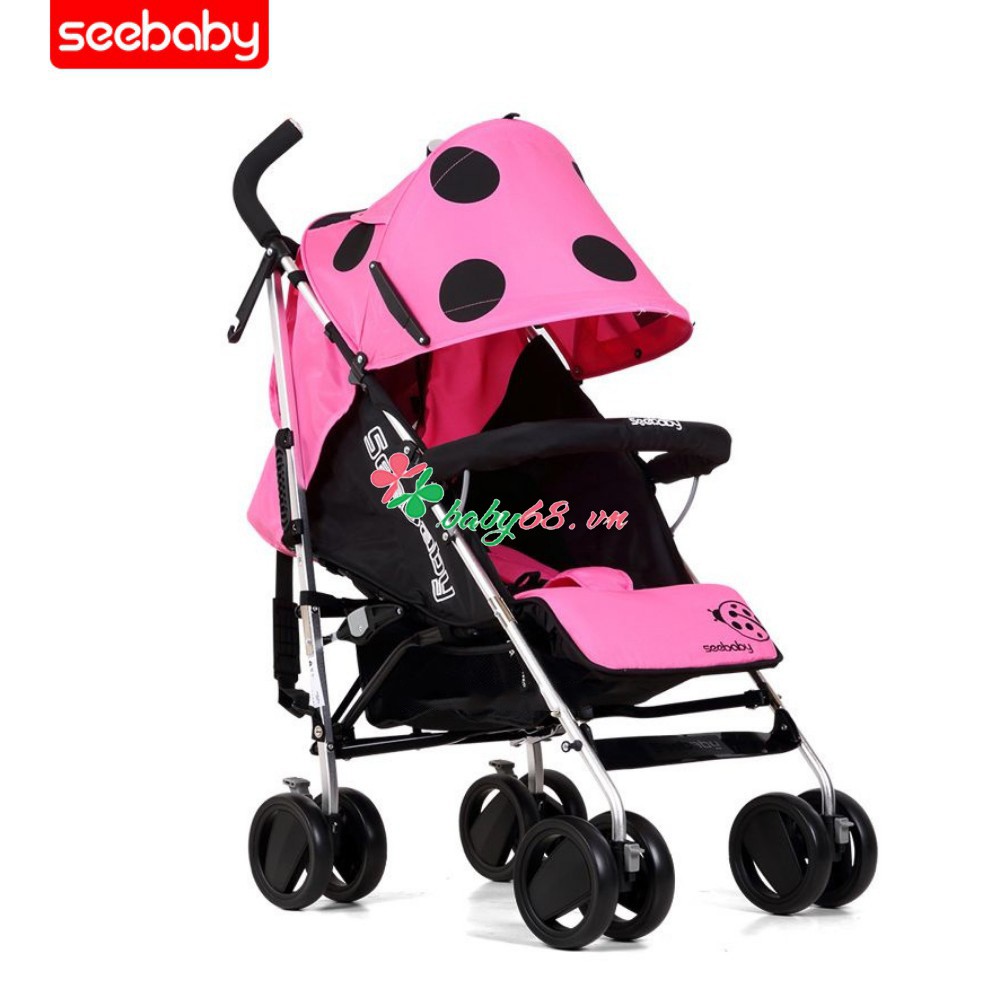 Xe đẩy Seebaby Cánh Cam S03A