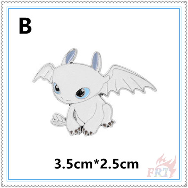 ★ # How to Train Your Dragon Series 01 Ghim Cài Áo ★ 1 Huy Hiệu Cài Áo Hình Nhân Vật Hoạt Hình Ngộ Nghĩnh