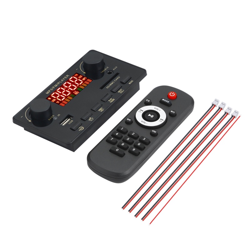 Bảng Mạch Giải Mã MP3 Kết Nối Bluetooth DC 7V-23V USB TF FM Radio MP3 Cho Loa Phát Nhạc