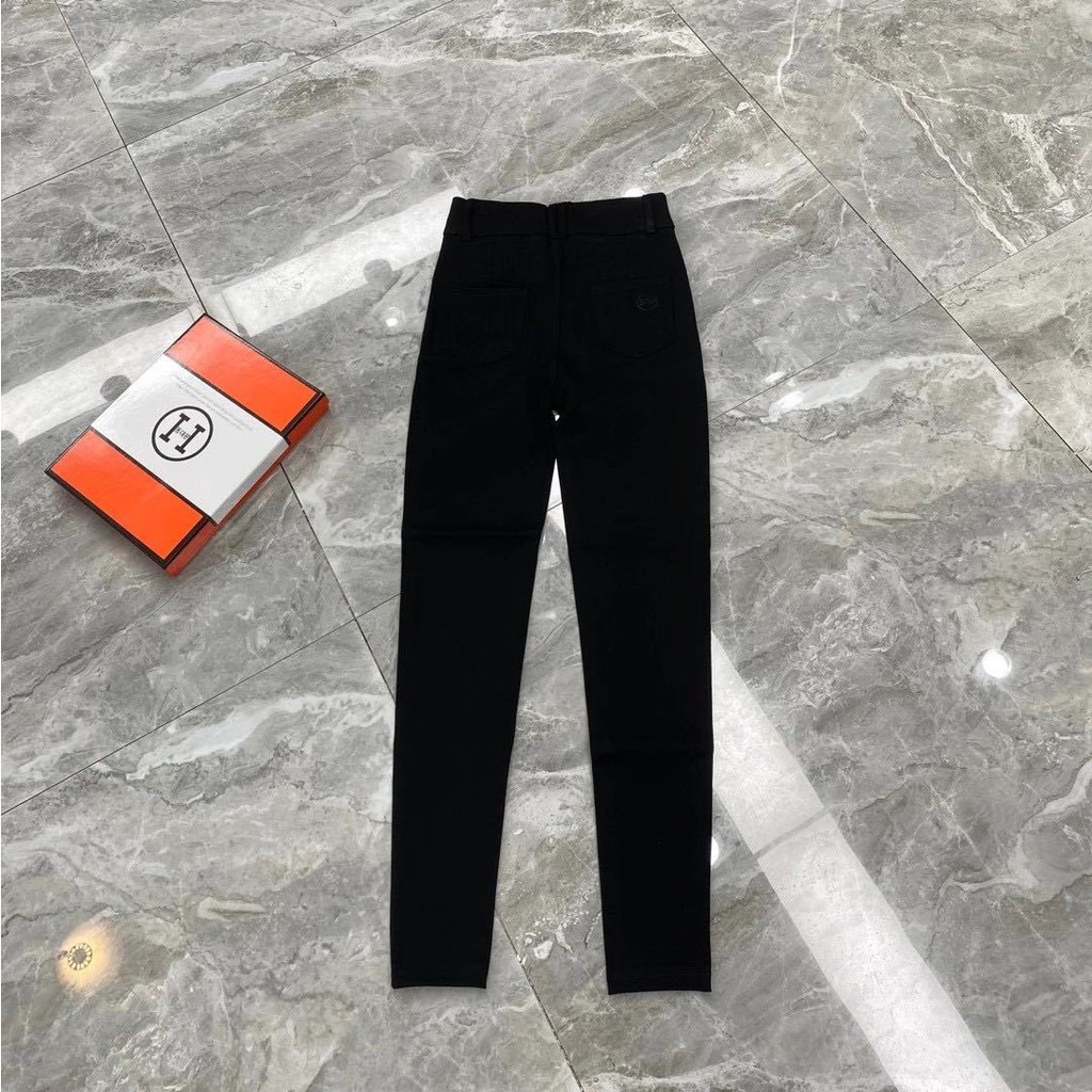 Quần legging nữ HM Hàng Đẹp 🌹[Mã HVHAX12 hoàn 10% xu]🌹 legging nữ cạp cao 2 khuy Gen bụng Cao Cấp - Có Hộp | BigBuy360 - bigbuy360.vn