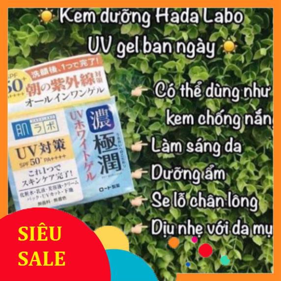 Kem Chống Nắng Dưỡng Trắng Hadalabo 7 in 1 SPF 50+ 90g