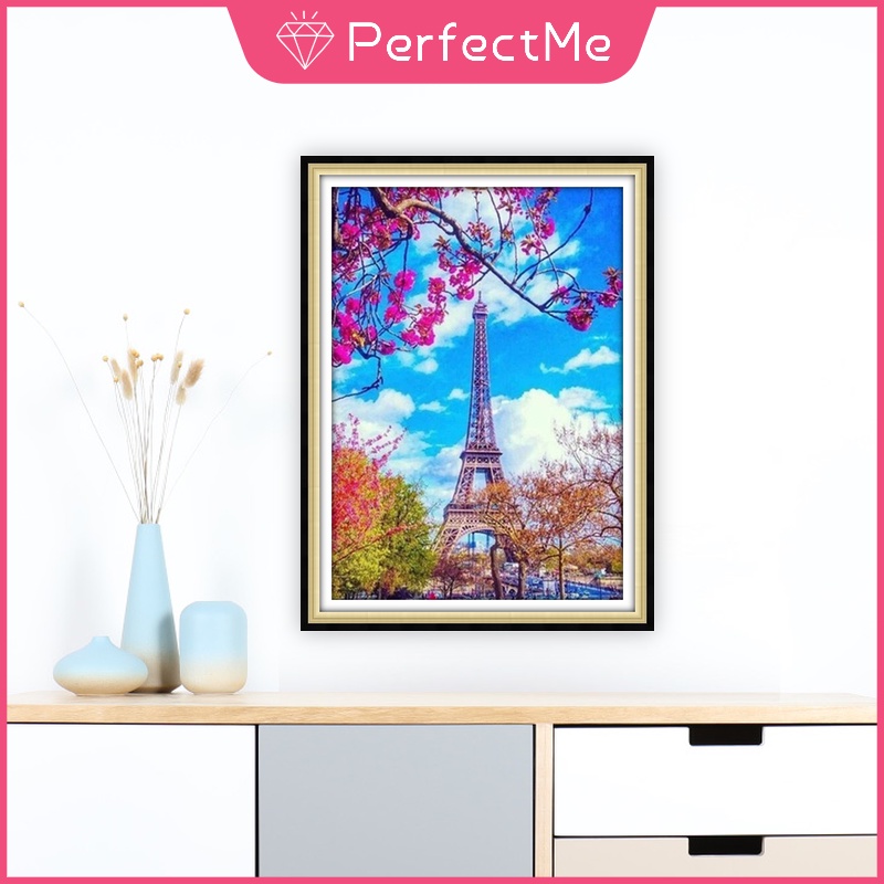 Tranh Đính Đá 5D Tự Làm Hình BTS Kích Thước 30x40cm