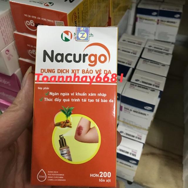 NACURGO XỊT LOÉT(200 LIỀU XỊT)