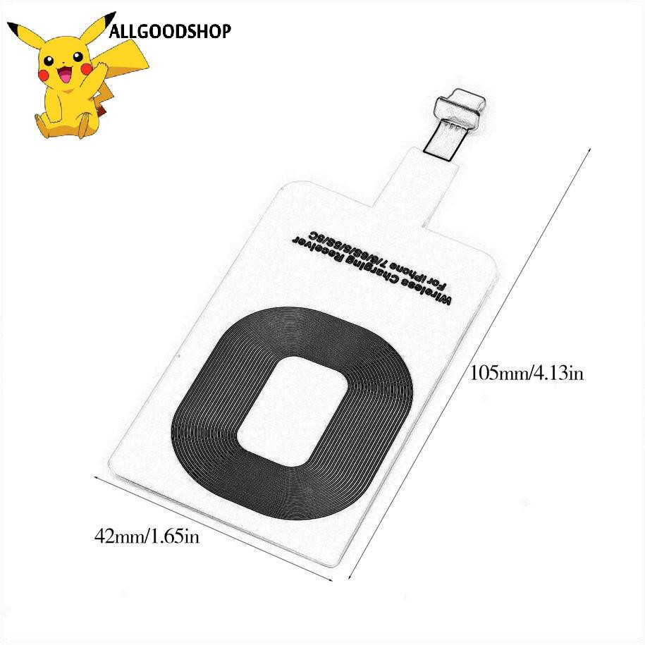 111all} Wireless Charger Adapter Wireless Receiver Type-C/Android/Apple Interface