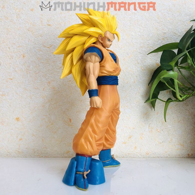 [CÓ QUÀ TẶNG] Mô hình Son Goku SSJ3 Super Saiyan Siêu Xayda - Figure Songoku Cấp 3 Dragon Ball Z Bảy Viên Ngọc Rồng DBZ