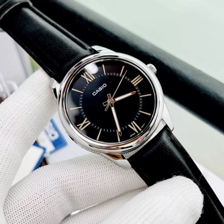 Đồng hồ Nam Casio MTP-V005L, đồng hồ chính hãng, các loại dây da
