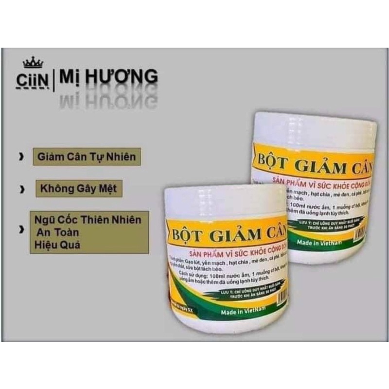 BỘT NGŨ CỐC GIẢM CÂN MỊ HƯƠNG