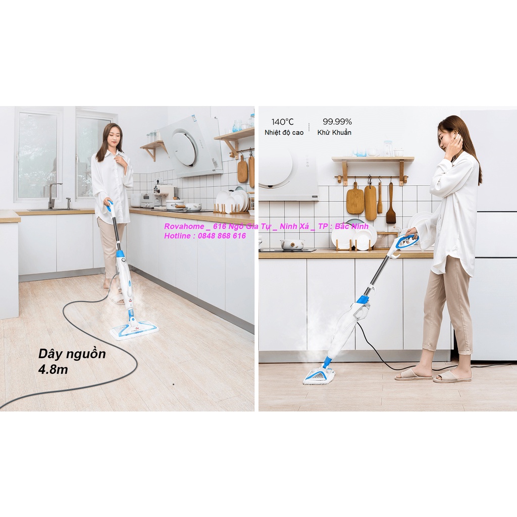 Cây Lau Nhà Hơi Nước Đa Năng Bissell 3004Z