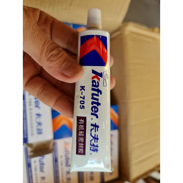 Keo Kafuter K-705trong Suốt, bo mạch , kết dính + chống nước , chống bụi trong loại giày thể thao ; bóng rổ bóng truyền.