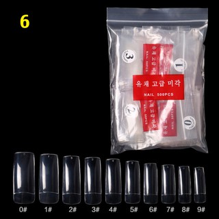 Bịch 500 móng úp đủ cỡ từ 0 - 9