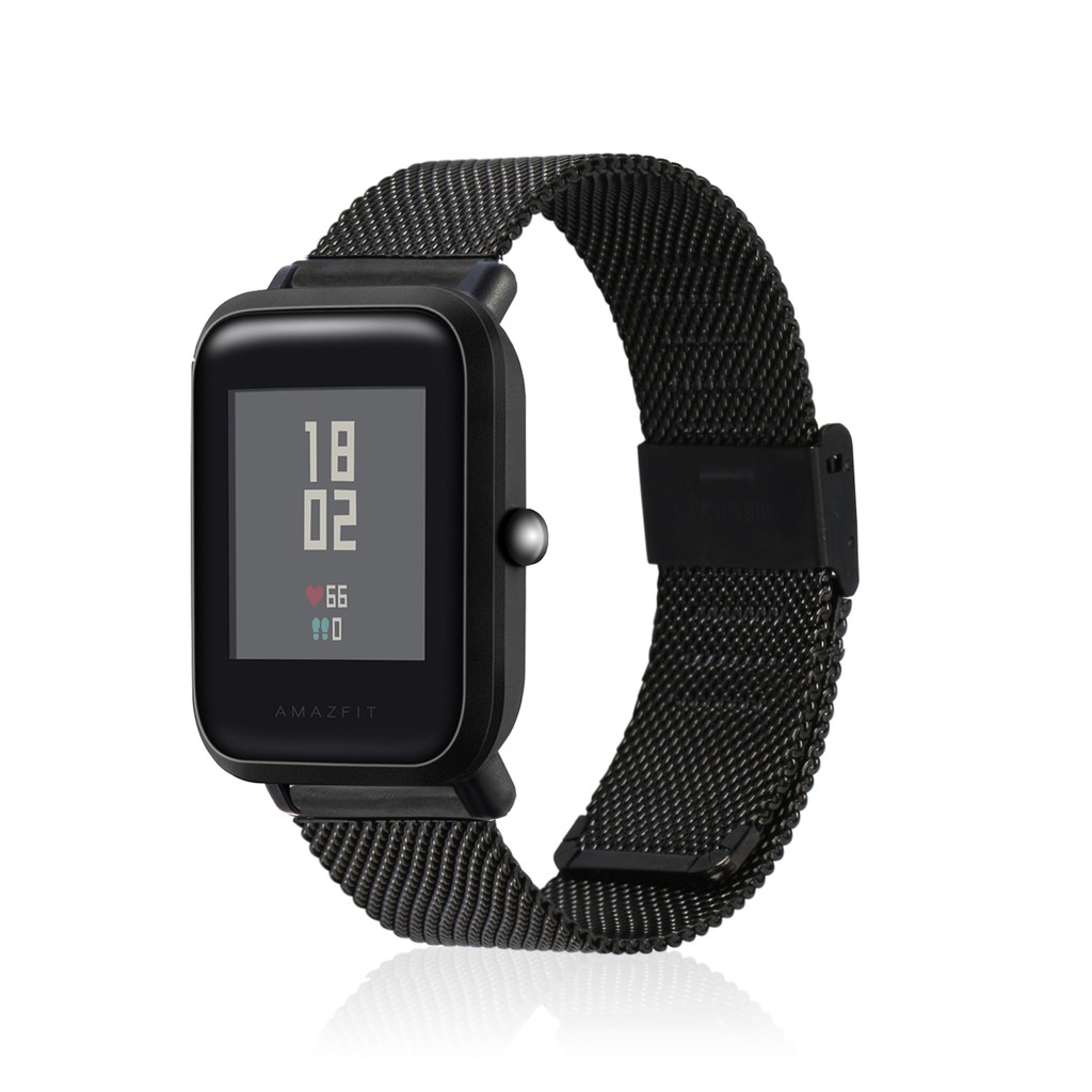 Dây Đeo Inox Milanese Cho Đồng Hồ Thông Minh Huami Amazfit Bip Lite Bip S U Bip 3 pro Neo GTS 2e GTS2 mini GTS3