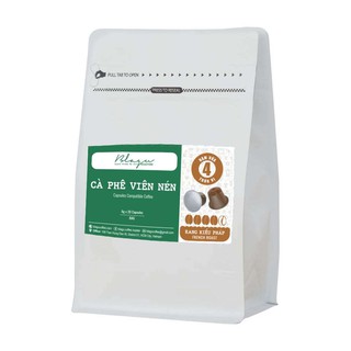 CÀ PHÊ VIÊN NÉN BLAGU CAPSULES SỐ 4 – (70% ARABICA + 30% ROBUSTA) vị đậm vừa ( 20 viên/túi)